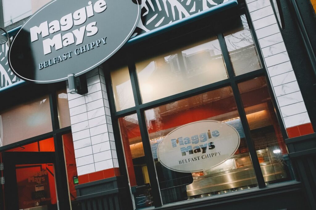 Explore The Maggie Mays Belfast Chippy Shop NOW!